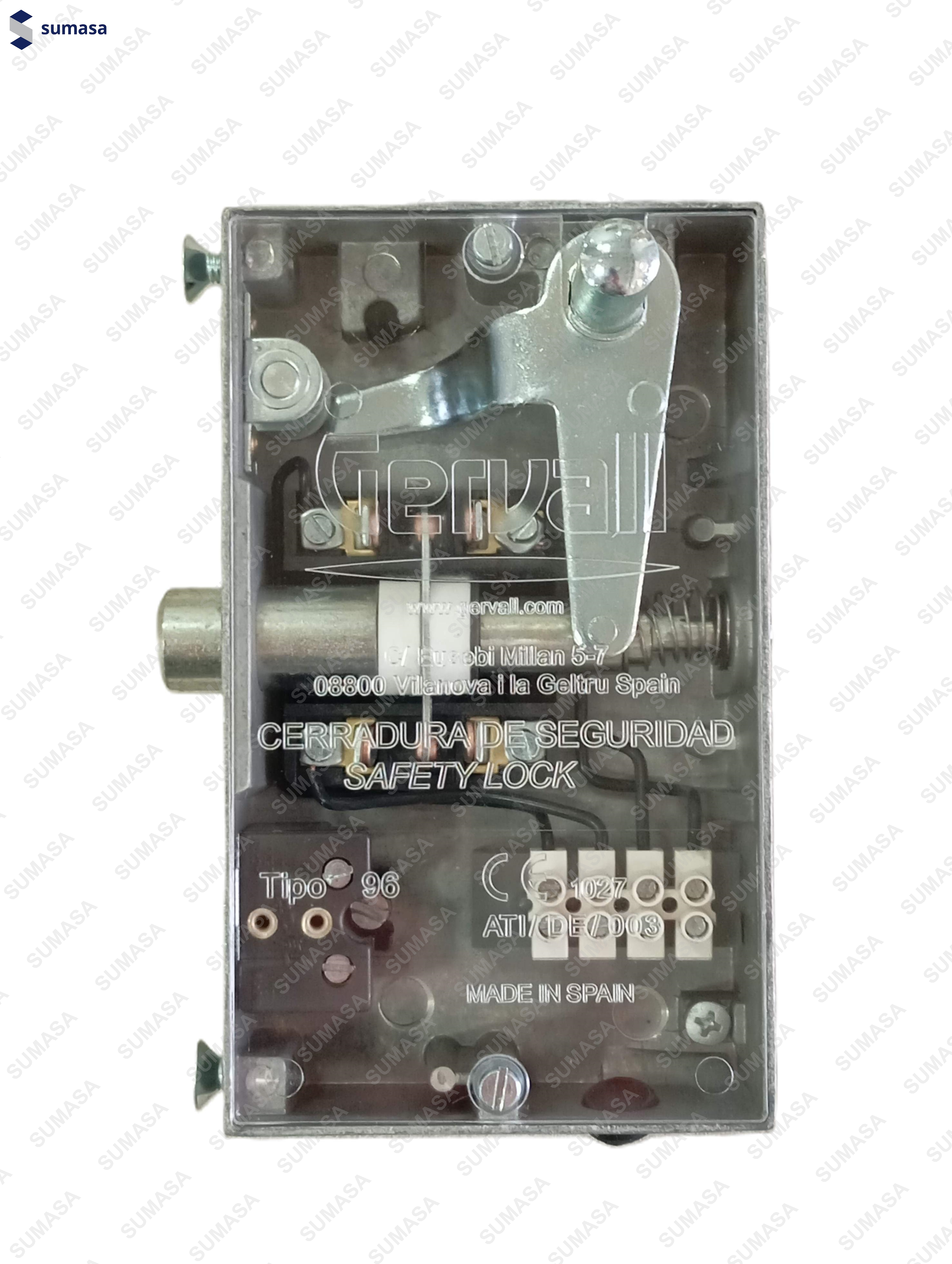 096.00 CERRADURA PESTILLO BISELADO