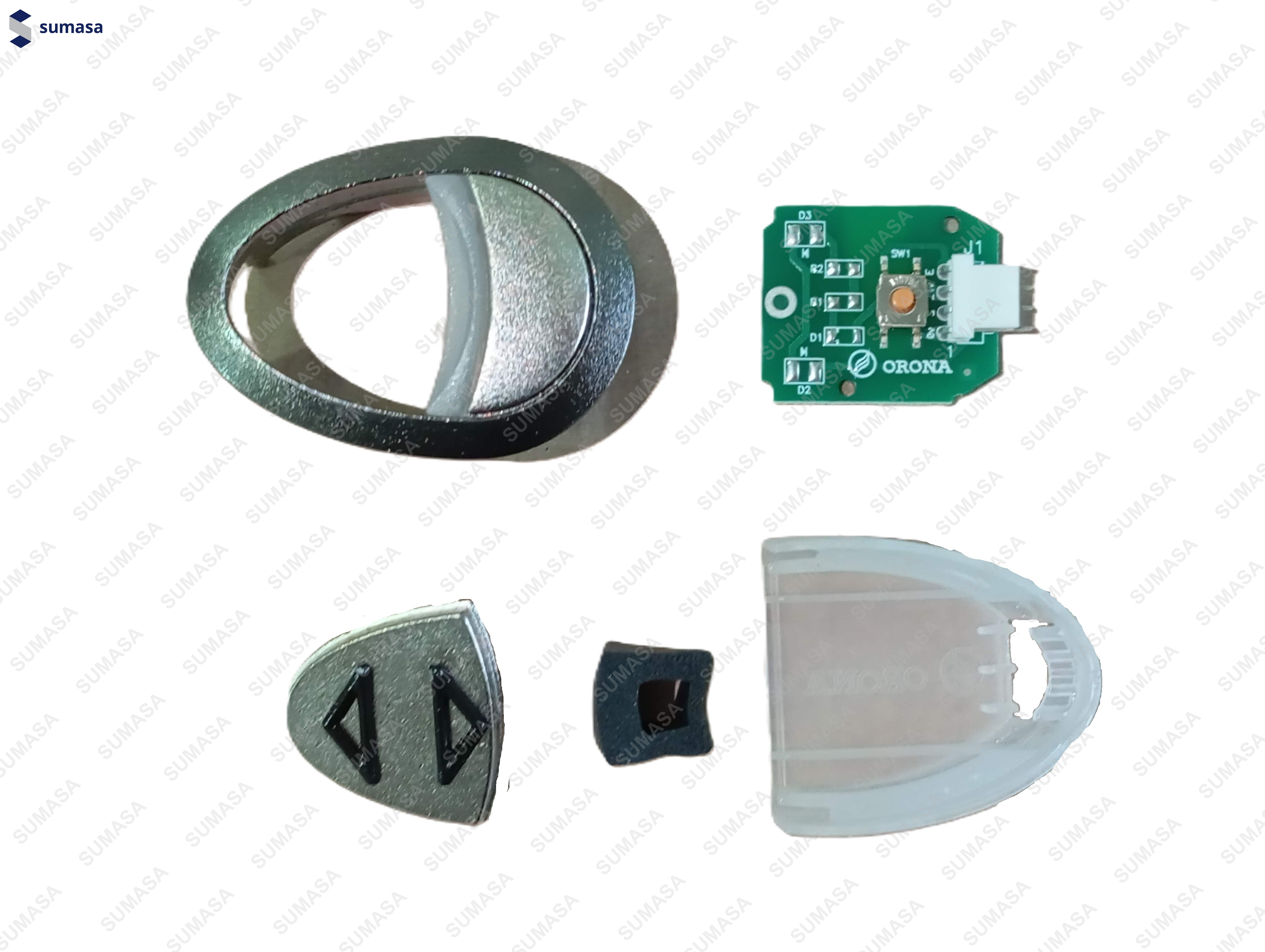 CONJUNTO PULSADOR ORONA COMPACTO "APERTURA PUERTAS"