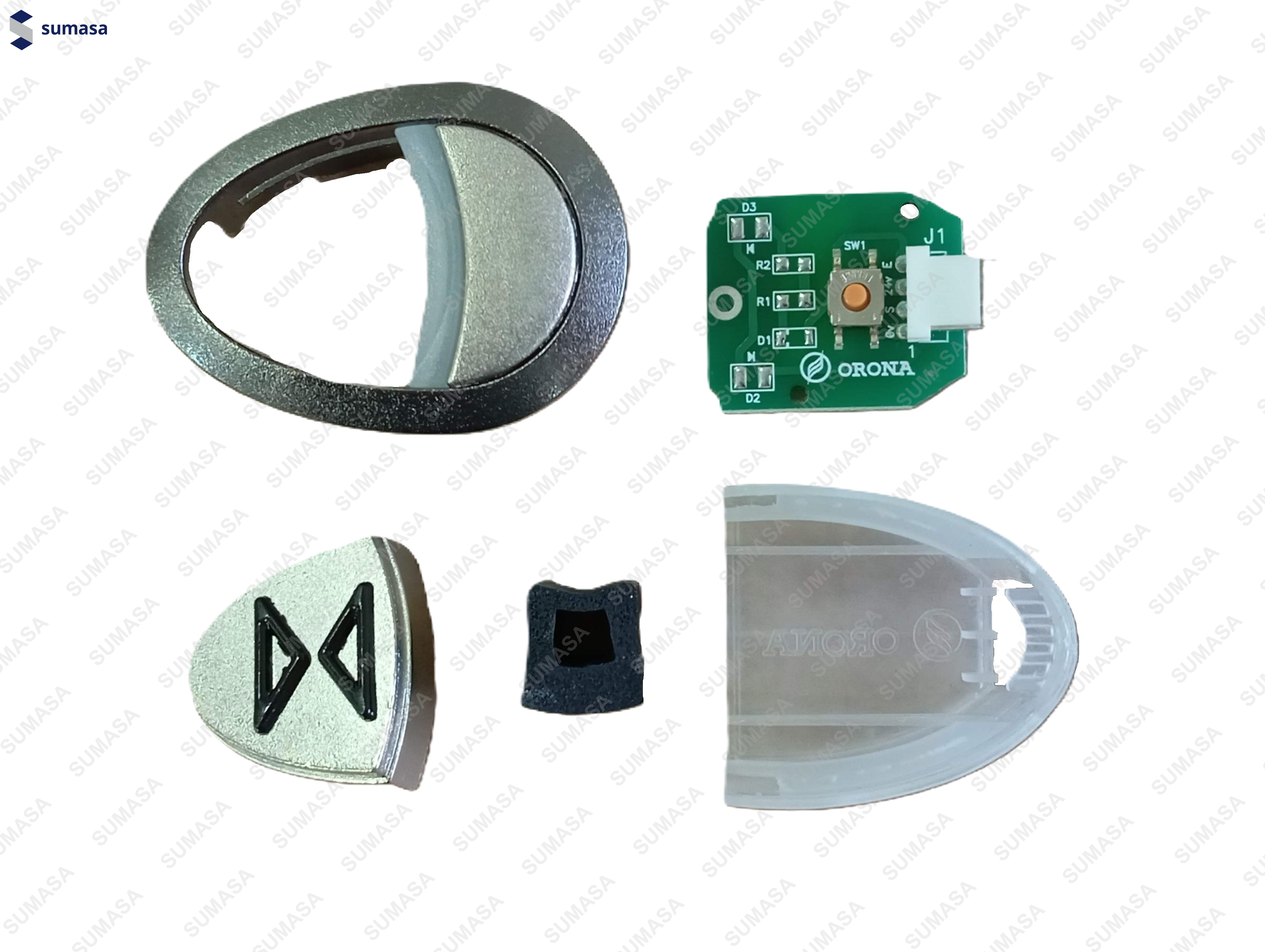 CONJUNTO PULSADOR ORONA COMPACTO "CIERRE PUERTAS"