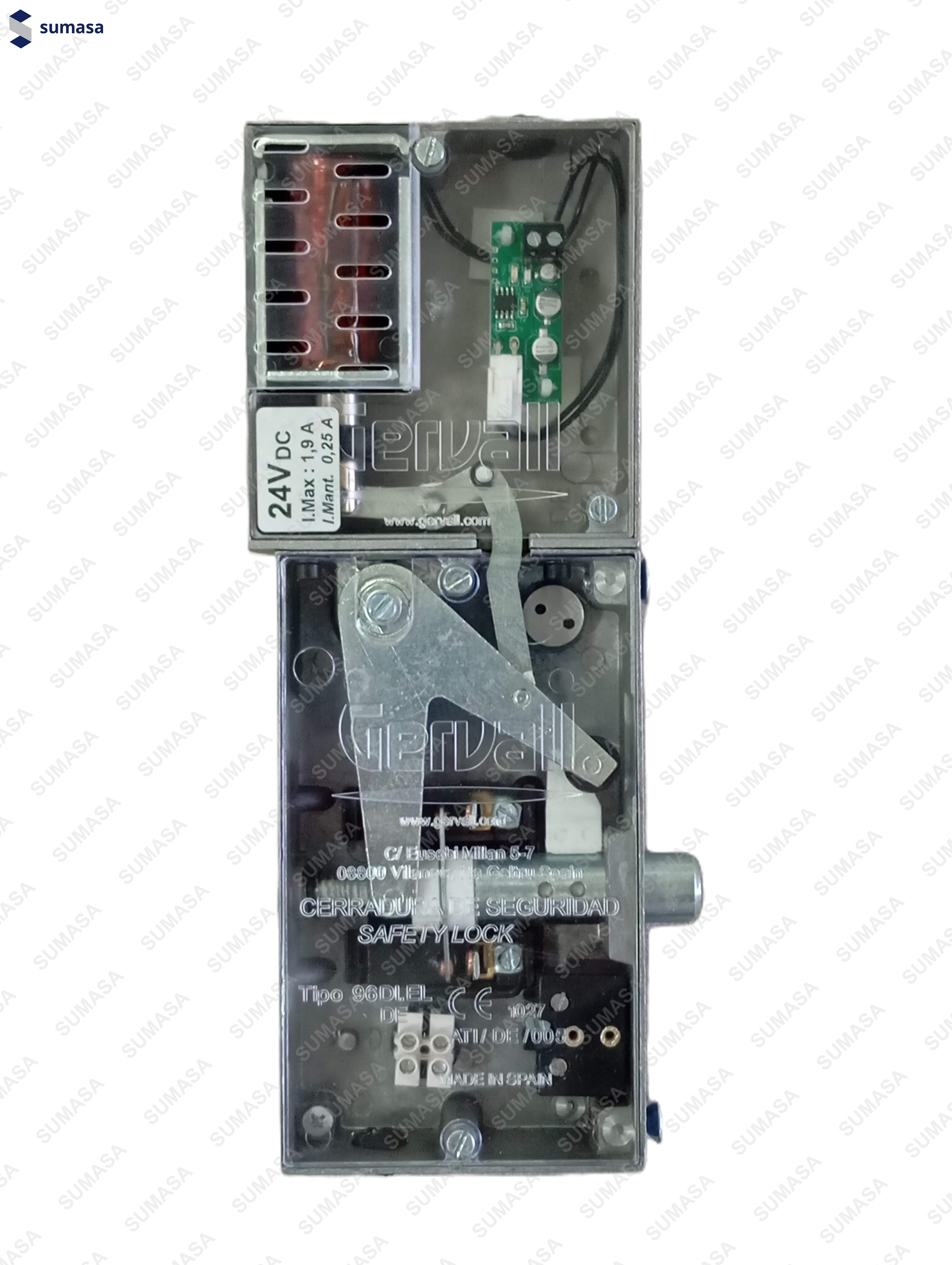 CERRADURA S/CONT. AUX.DE ELEC. PEST. BISEL 03.096.DE.EL