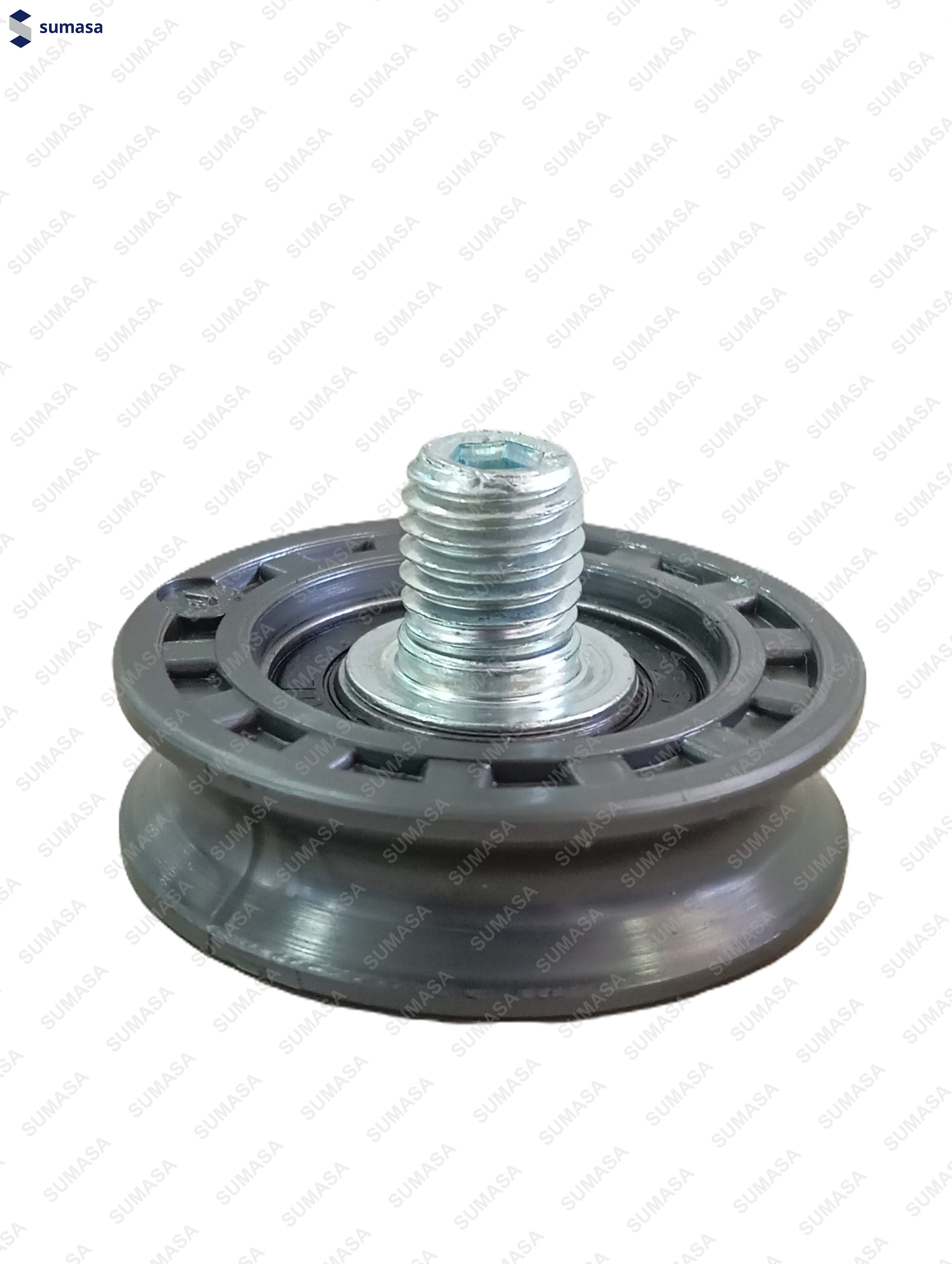 PFR.0100.·00000 RUEDA SUPERIOR CONCENTRICA PFR-01 CABINA-RELLANO 40/10 DIAM 48MM