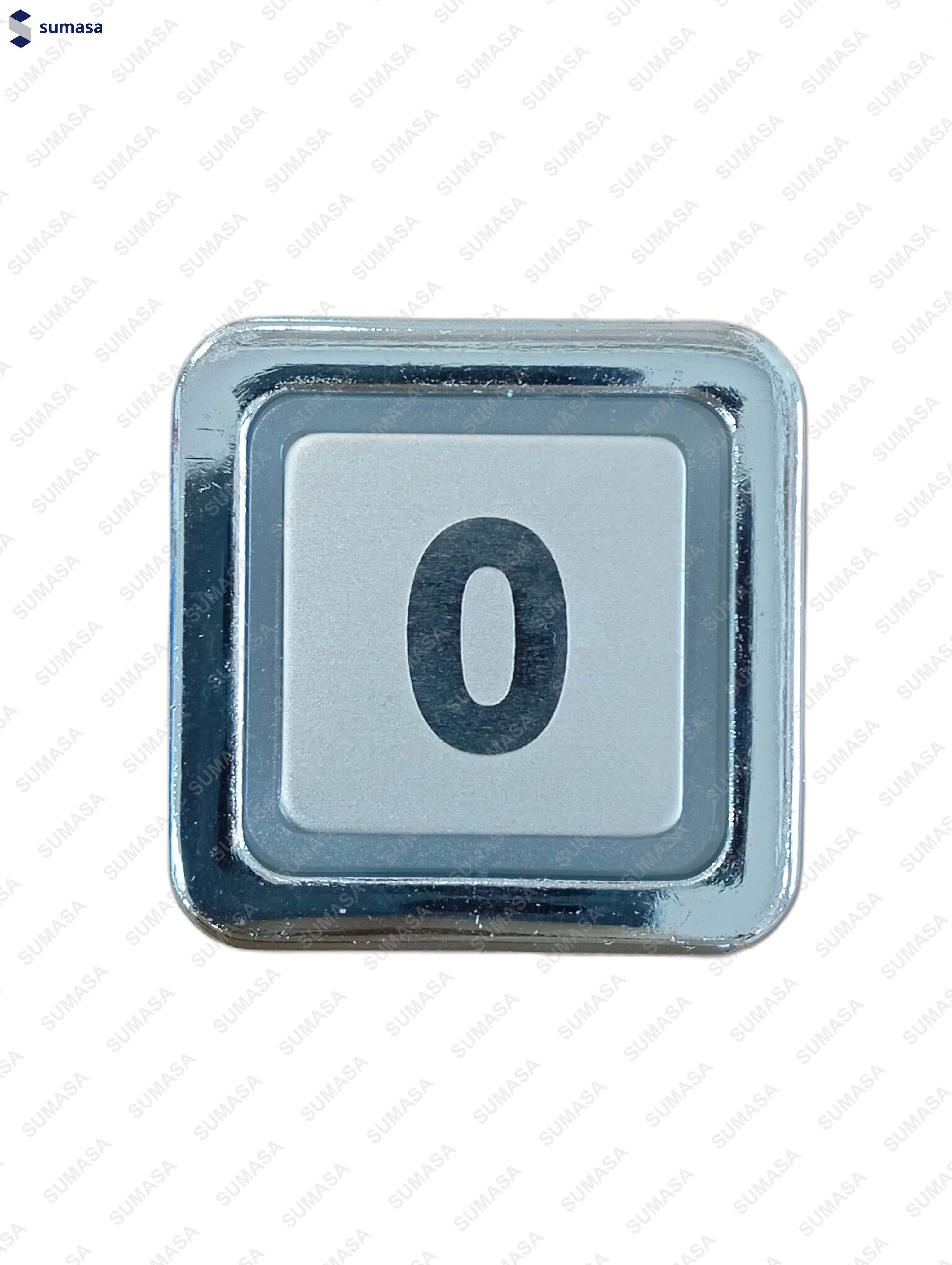 PULSADOR IRIMAR CROMO "0" (24V)