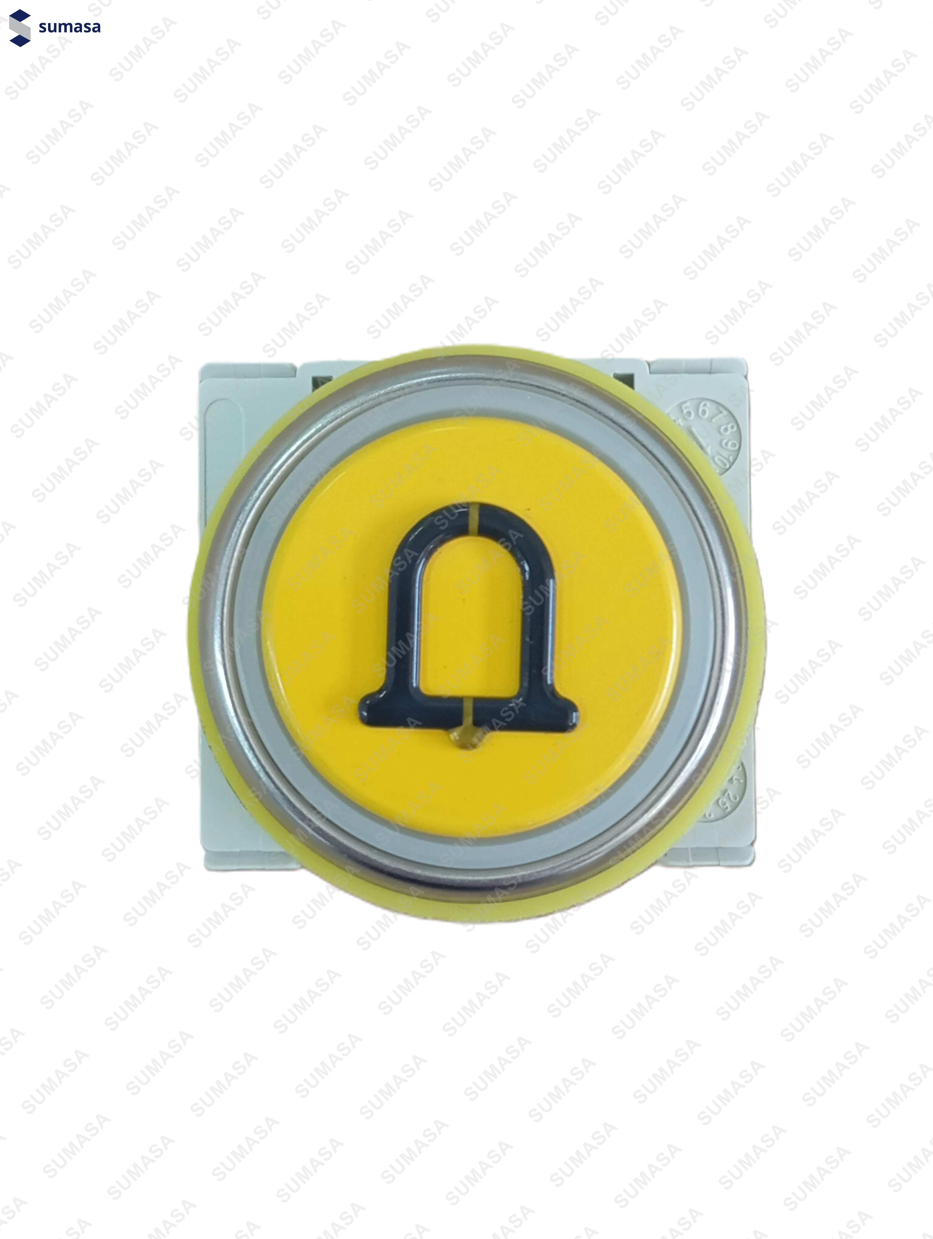 PULSADOR DMG ALARMA + TEL 81-70 BLS LUMINOSO RELIEVE