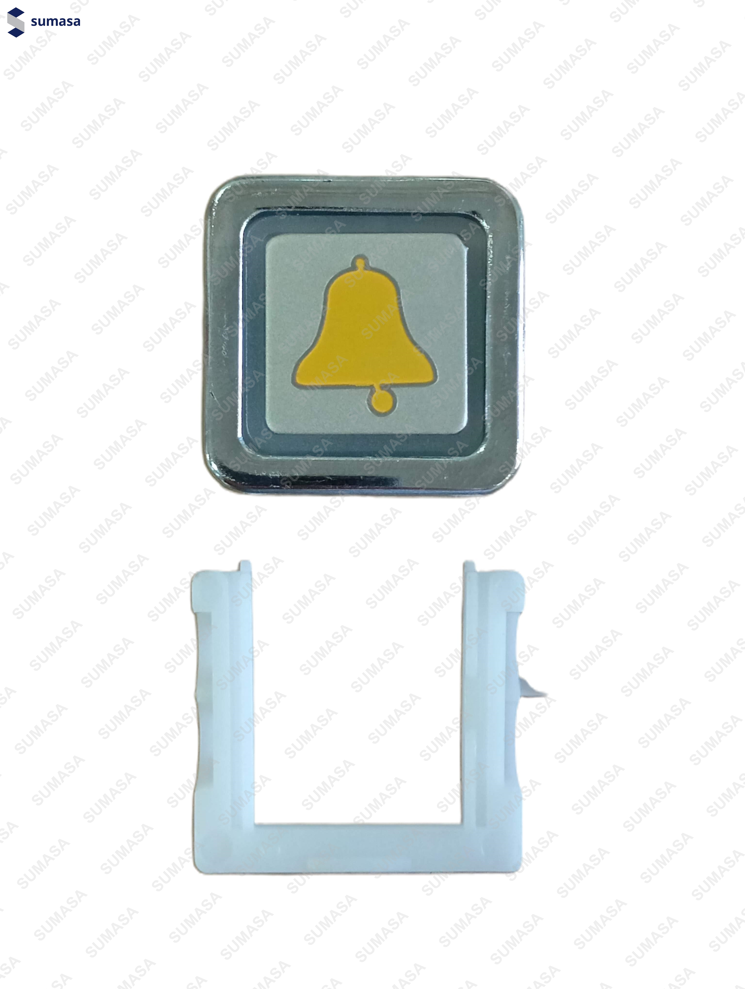 PULSADOR IRIMAR CROMO 1A "ALARMA"