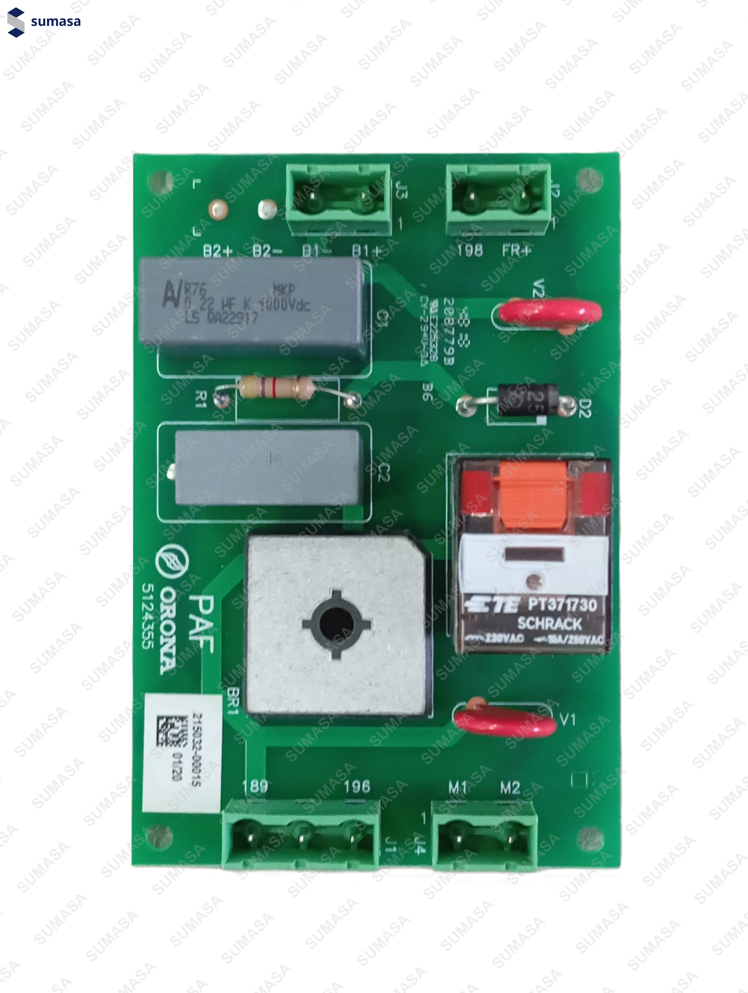 ORONA PLACA CIRCUITO DE FRENO ARCA II (PAF) 220VAC 5124355
