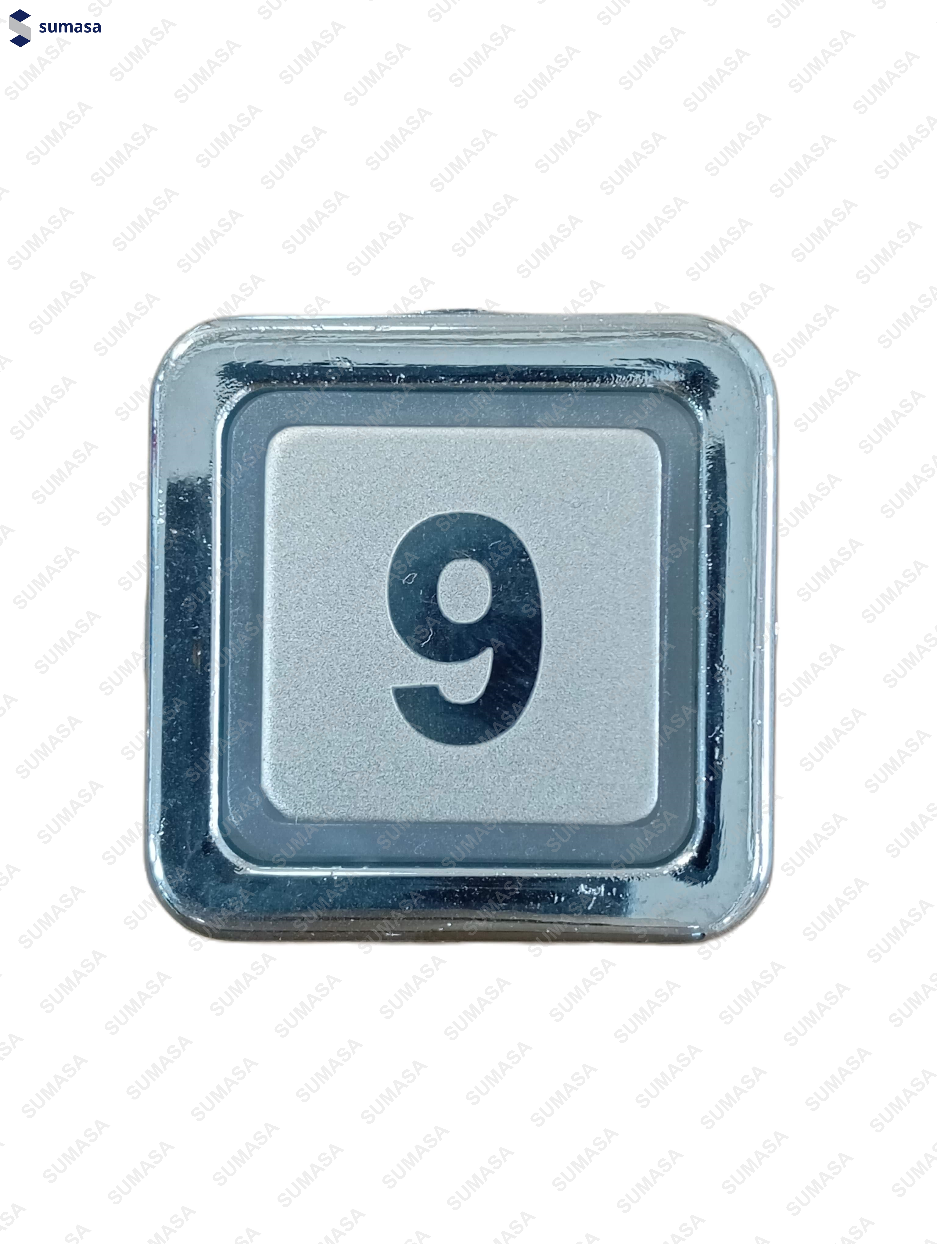 PULSADOR IRIMAR CROMO "9" (24V)