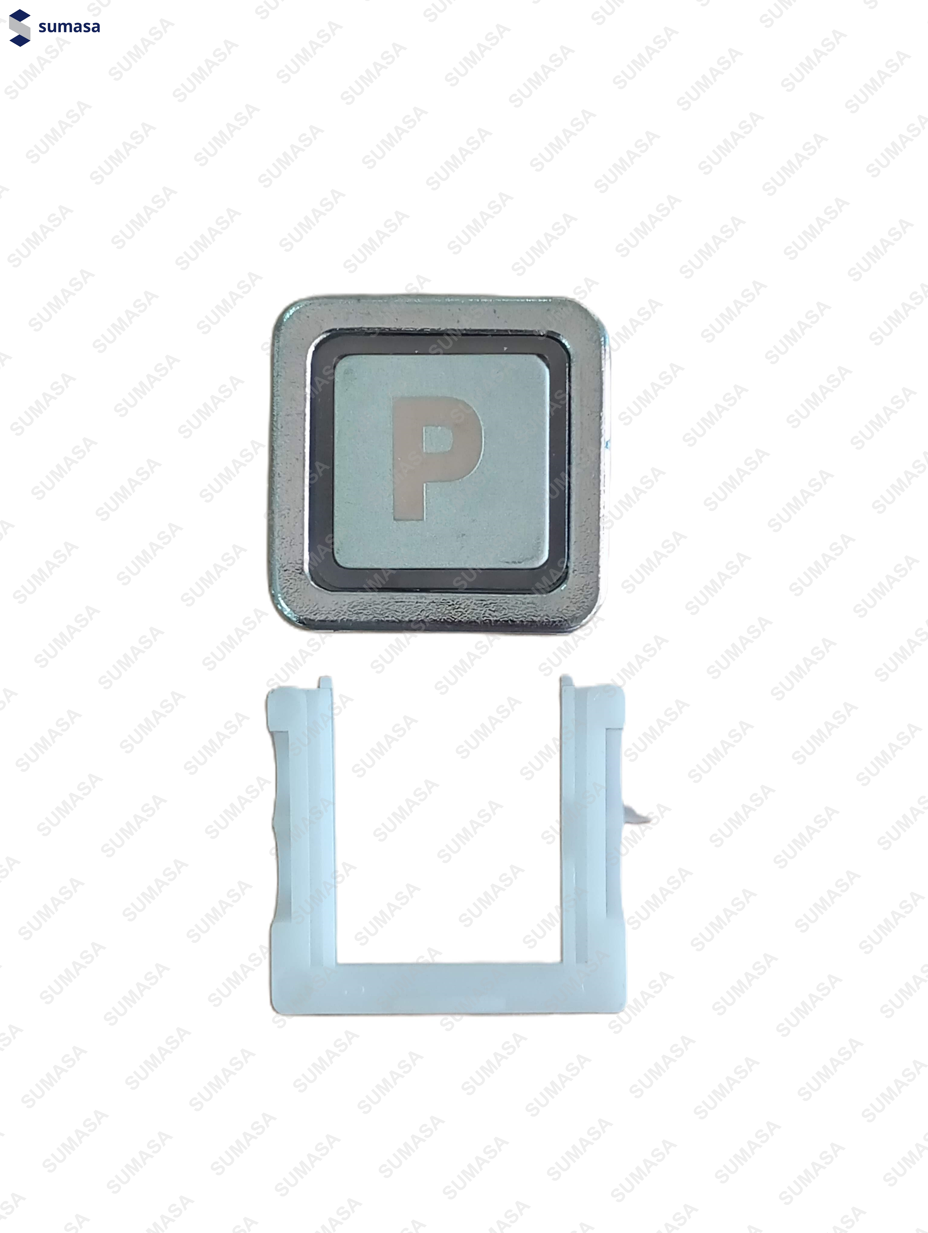 PULSADOR IRIMAR CROMO "PRAL." 24V.