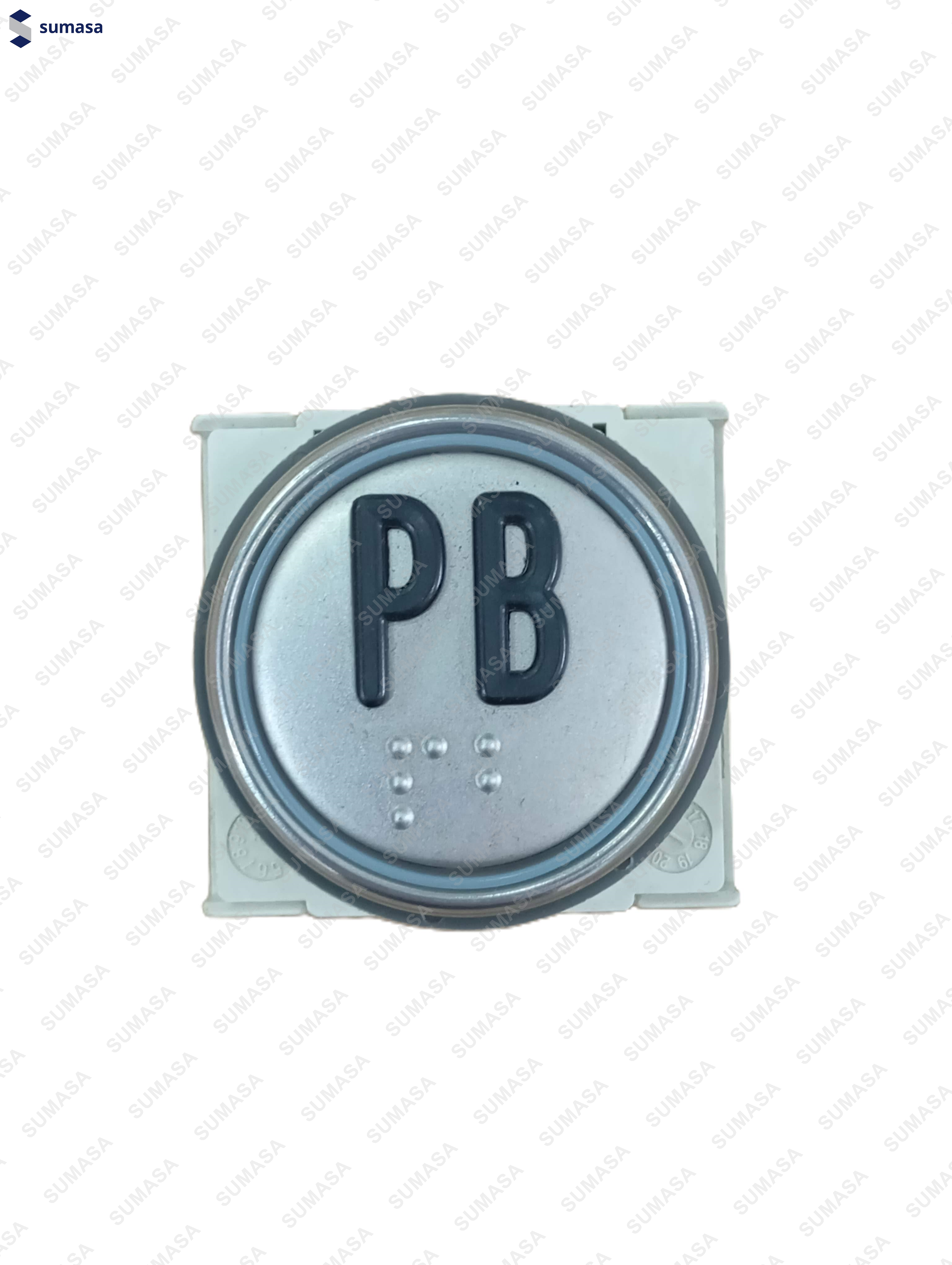 PULSADOR DMG PB  BMS LUMINOSO BRAILLE RELIEVE