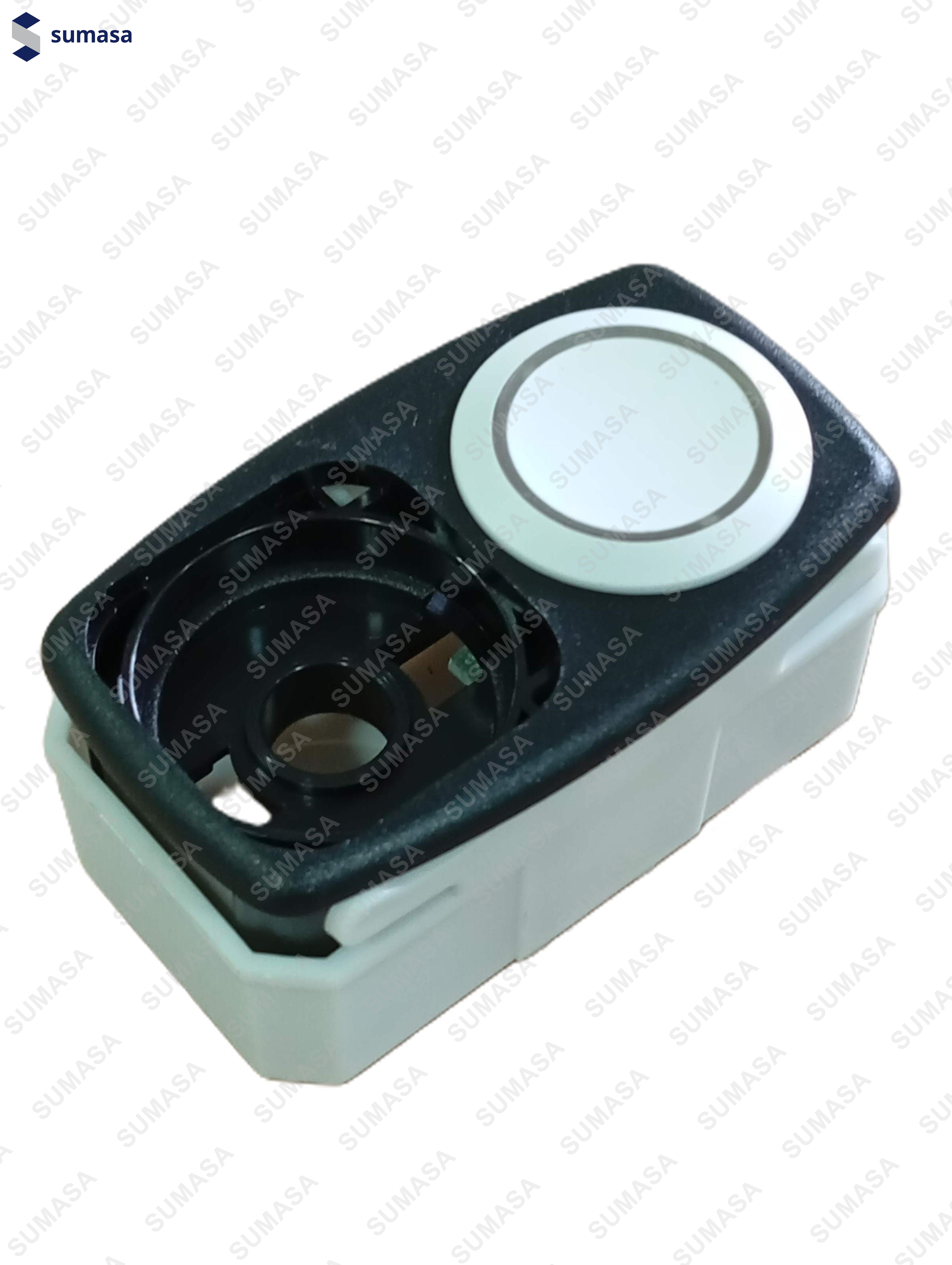 PULSADOR THYSSEN PM-4 LED ROJO 1