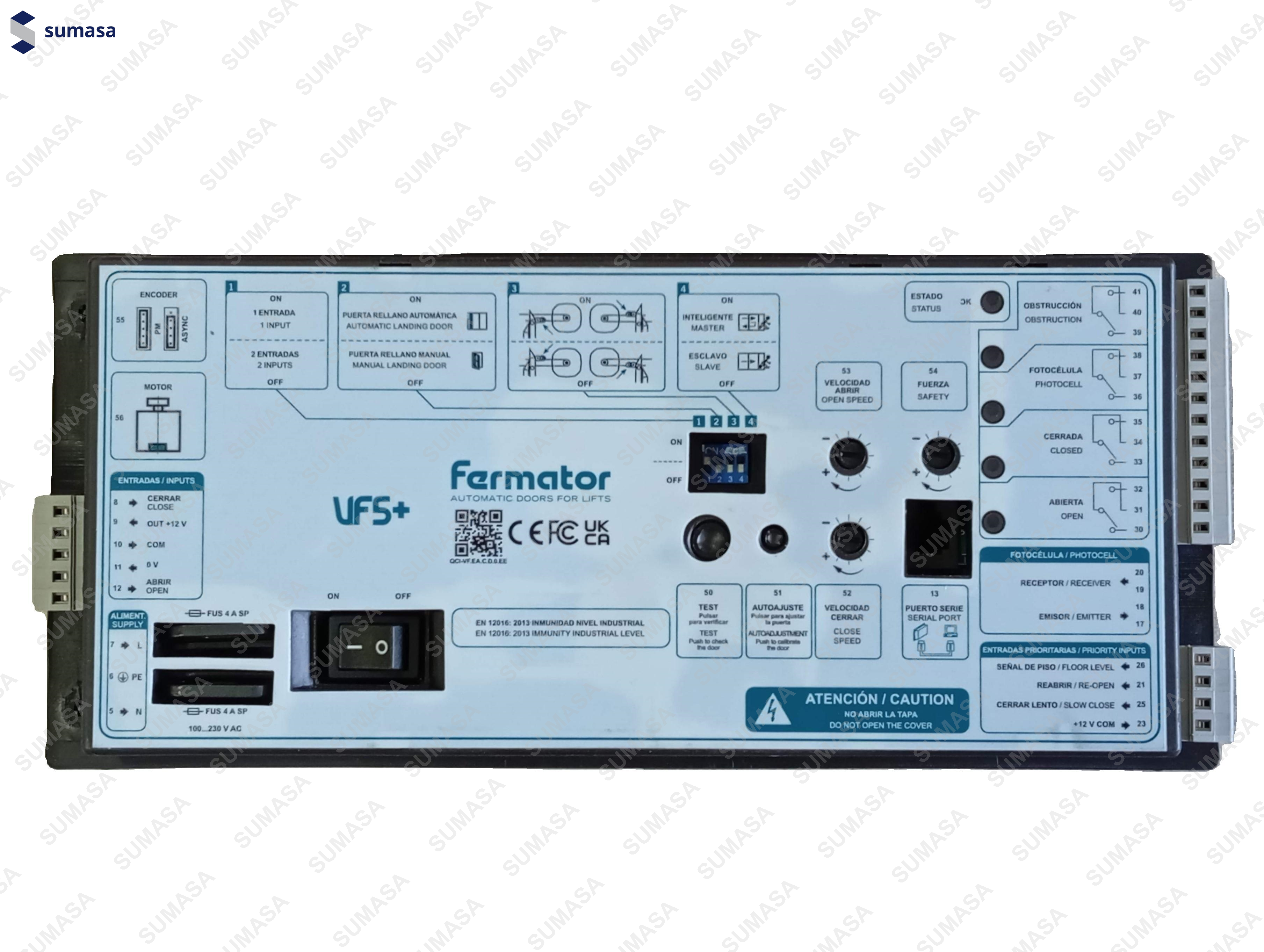 VCI.VF5A.CD0EE MODULO ELECTRONICO VVVF APERT.DERECHA. ESPAÑOL-INGLES
