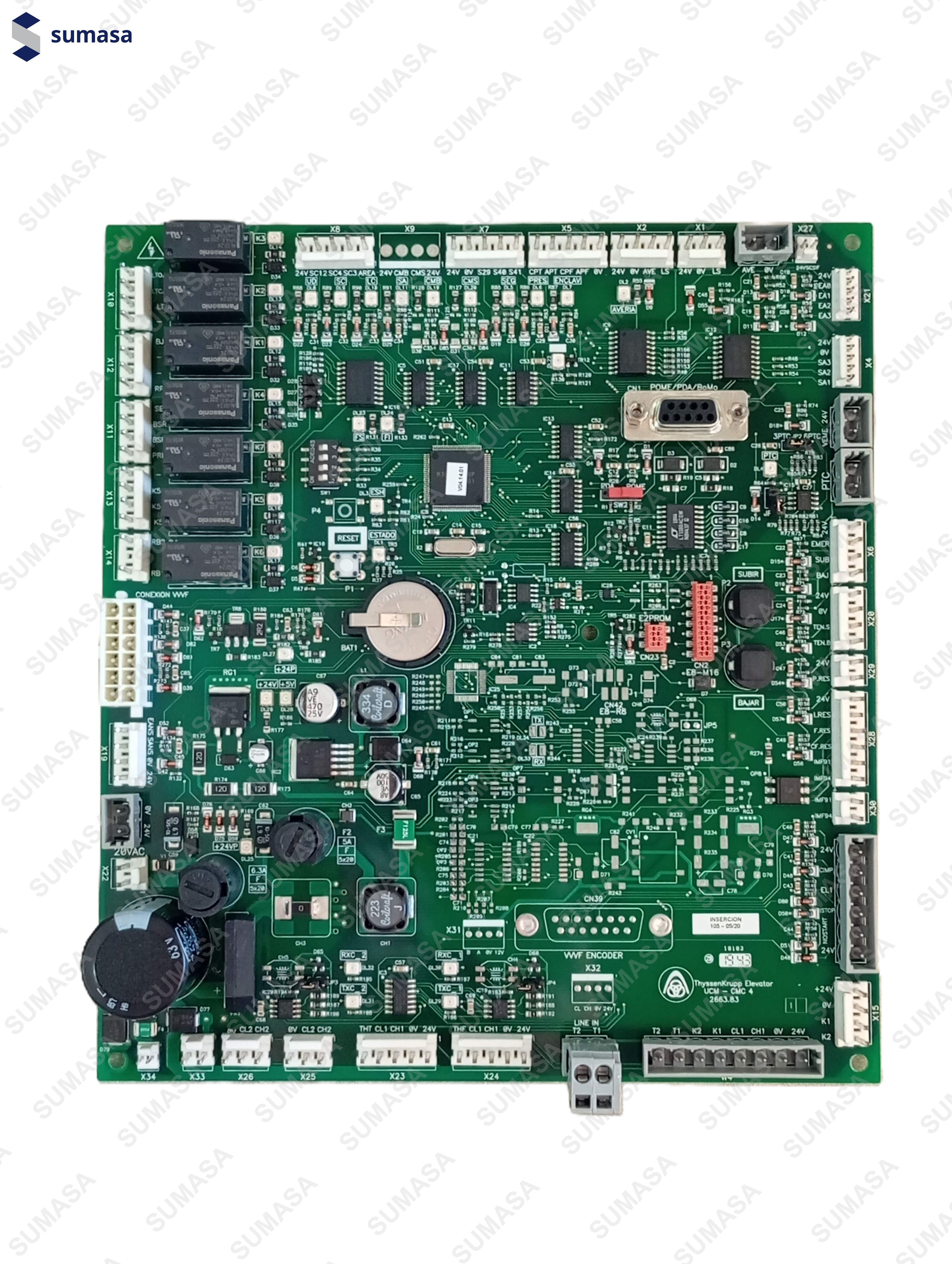 THYSSEN PLACA MANIOBRA UCM-CMC-4