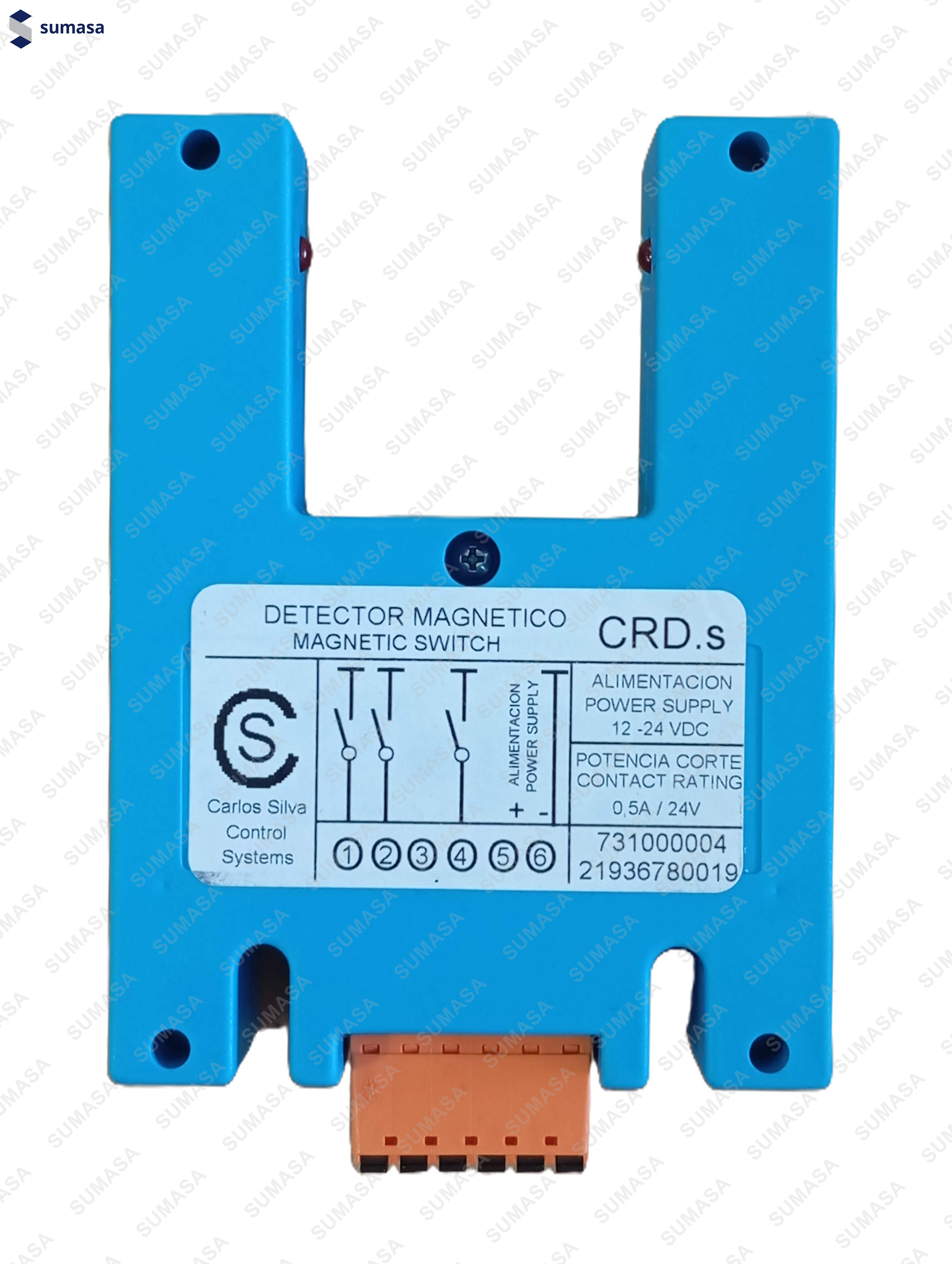 DETECTOR MAGNETICO 24V 0.5A CRD.S-2+1NA