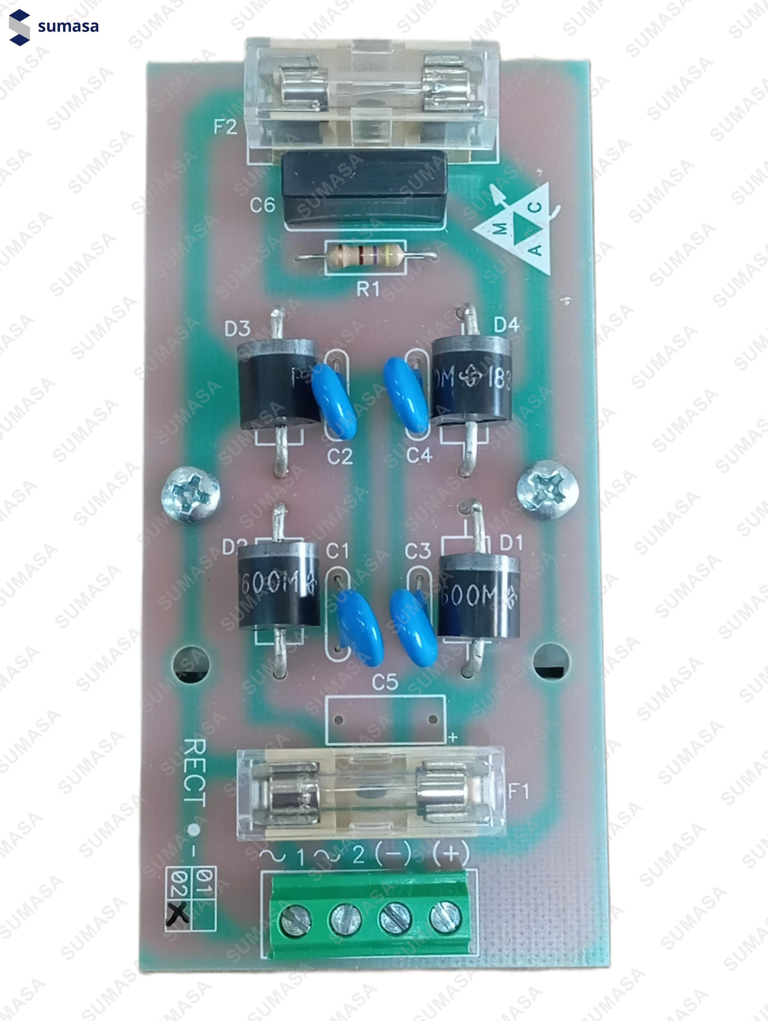 PLACA RECTIFICADORA 6 Amp.