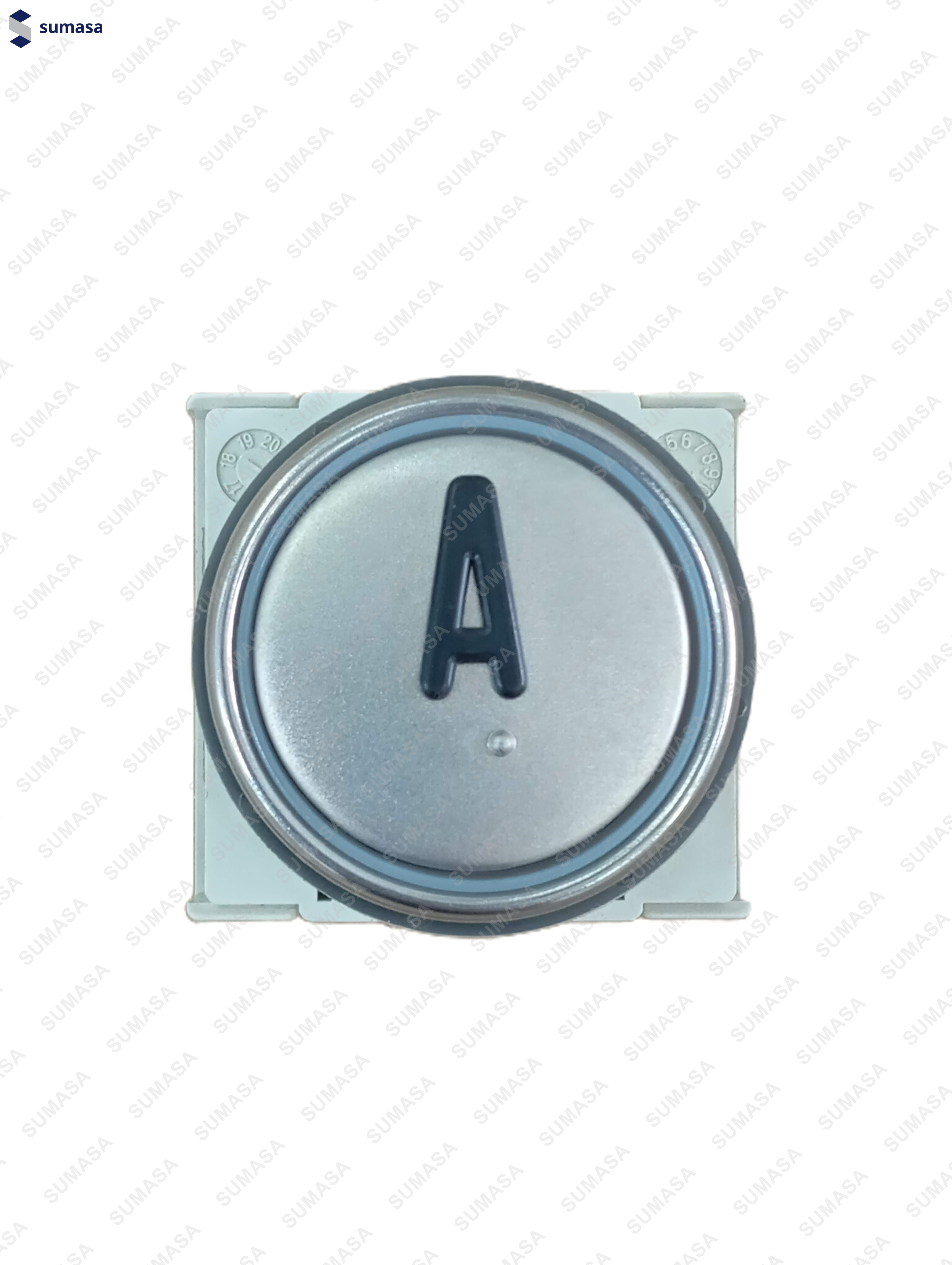 PULSADOR DMG A BMS LUMINOSO BRAILLE RELIEVE