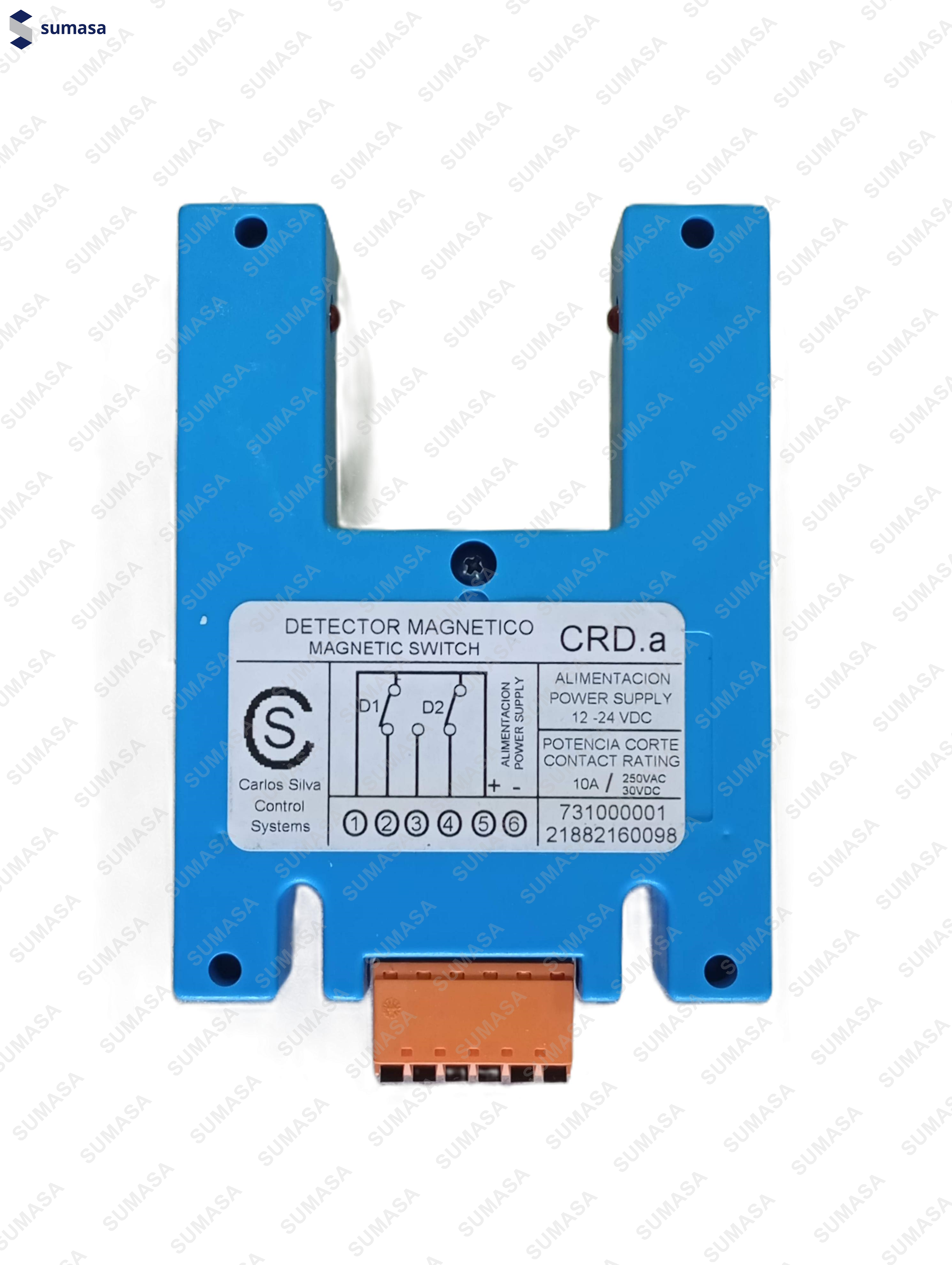 DETECTOR MAGNETICO 230V 10 CRD.A-1CONM1NC