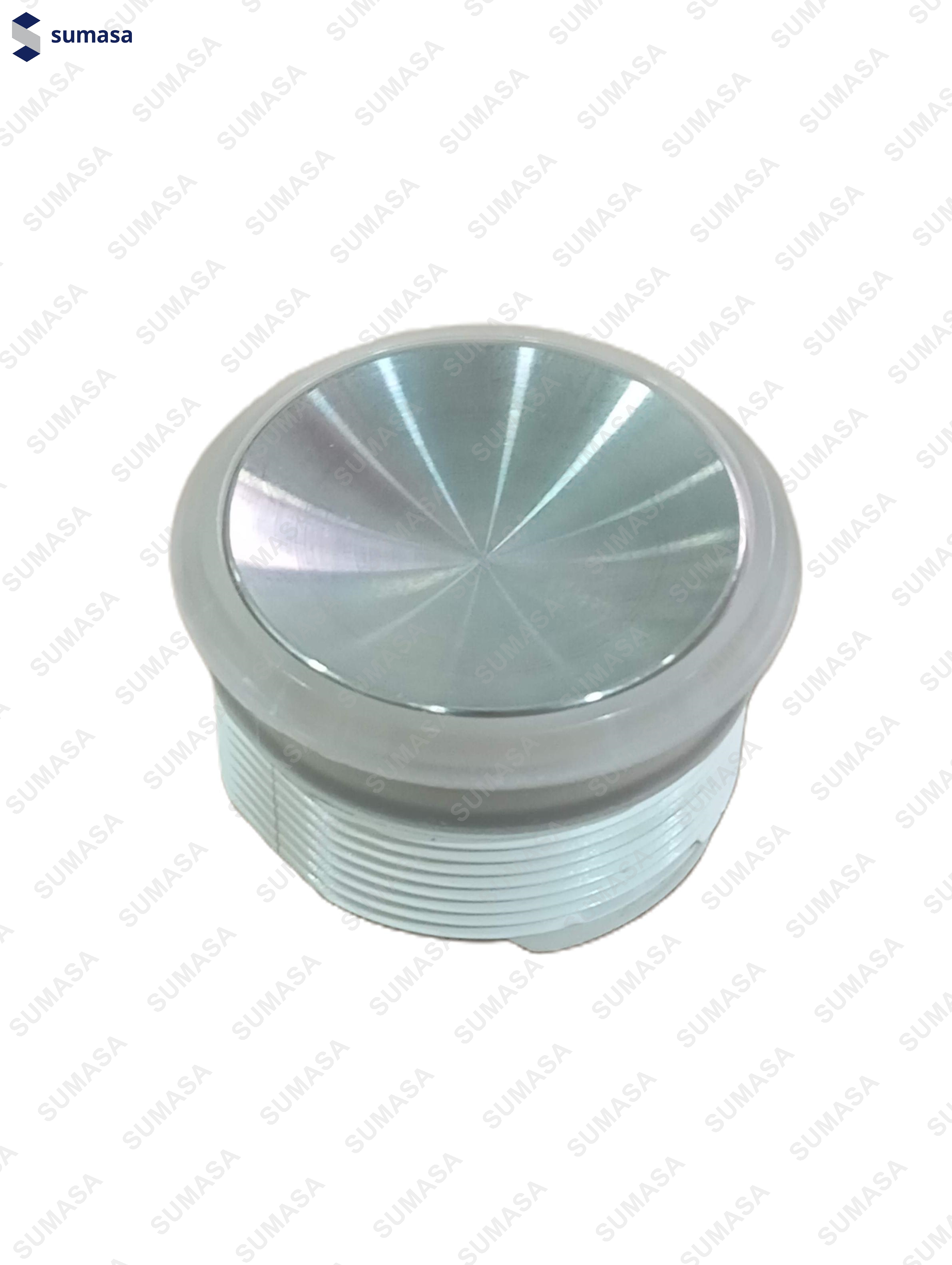 PULSADOR OTIS LUMINOSO ROJO CROMADO FAA25090AD311