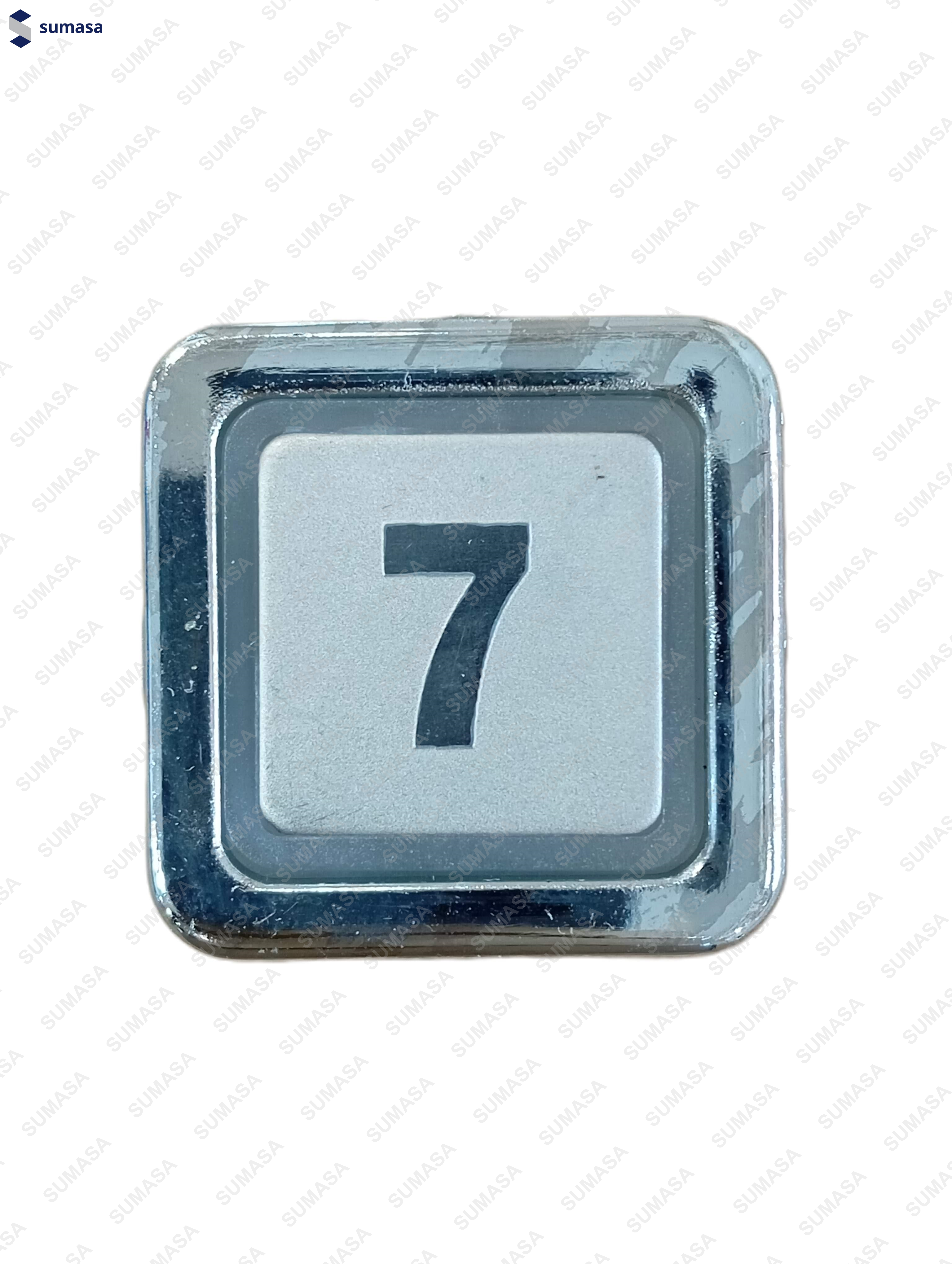 PULSADOR IRIMAR CROMO "7" (24V)