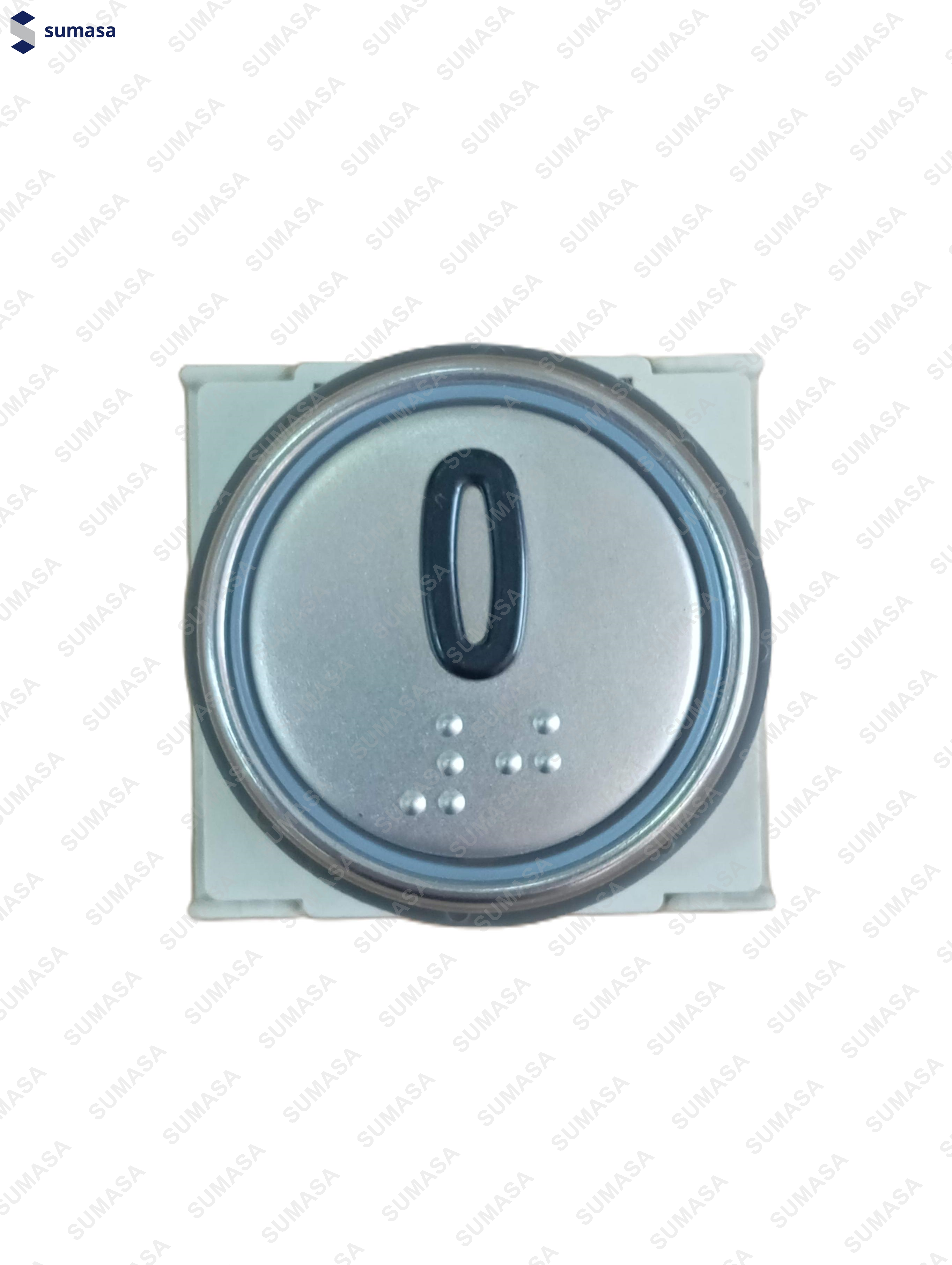 PULSADOR DMG 0 BMS LUMINOSO BRAILLE RELIEVE