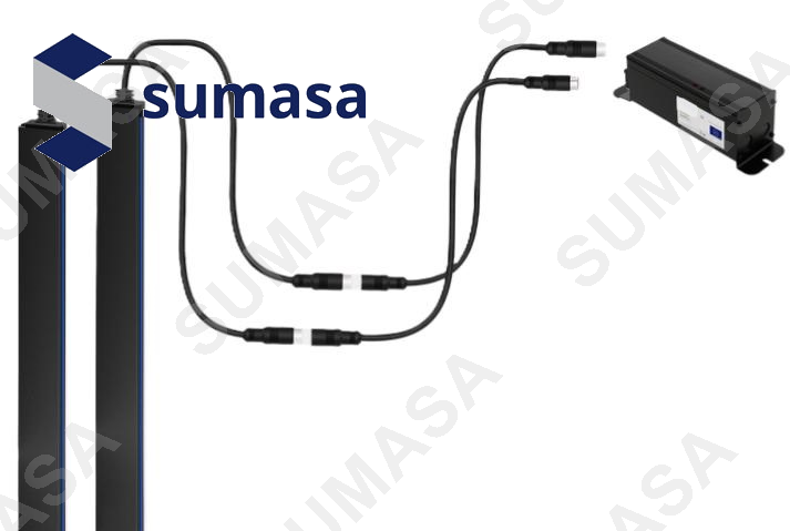 CORTINA INFRARROJO 220 v DC EN81.20/50 | EN81.1/2 VERSATILE MOD.03.G5.L174.FB24.220