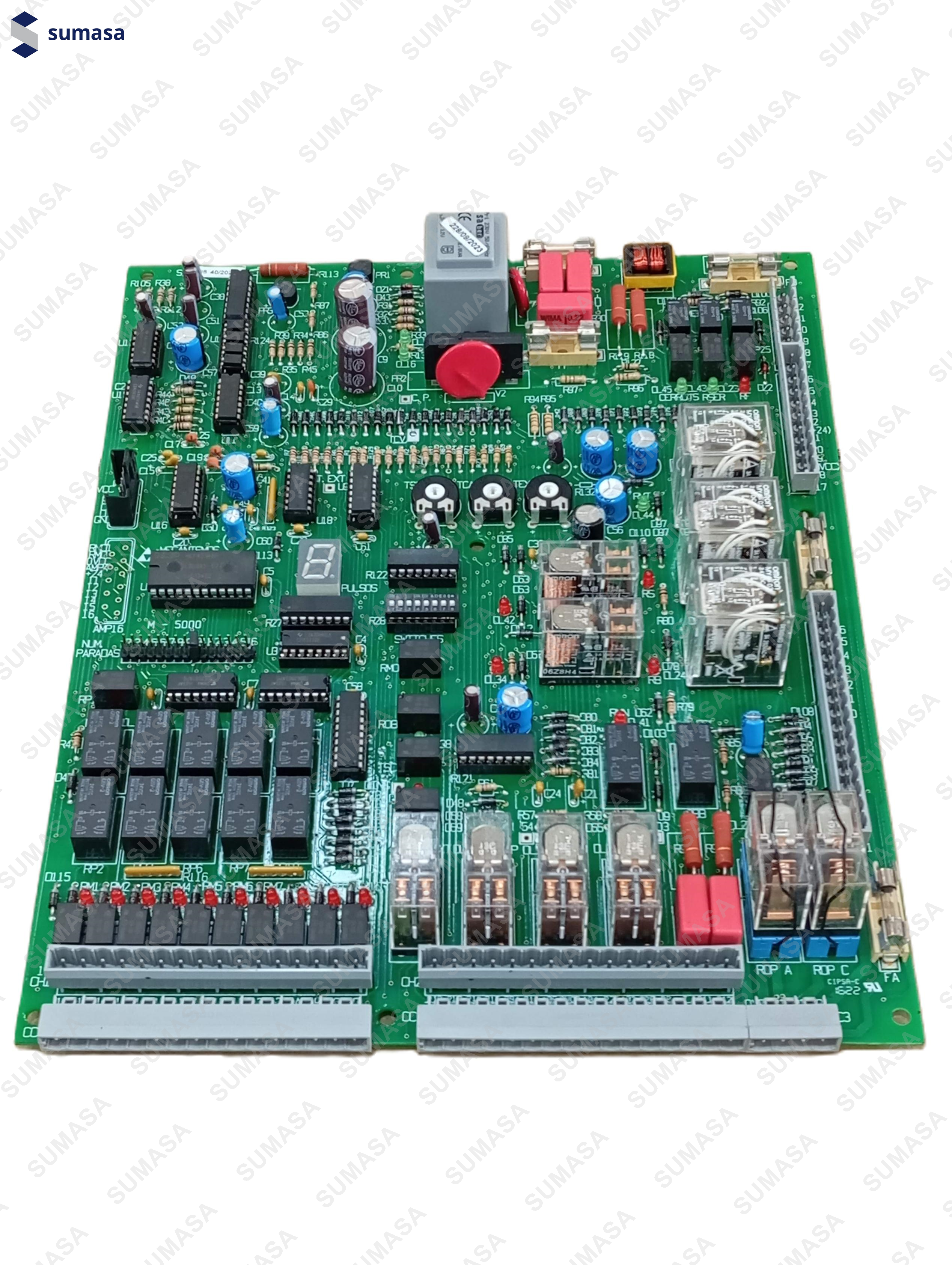 PLACA MANIOBRA MP 5000 HASTA DIEZ PARADAS