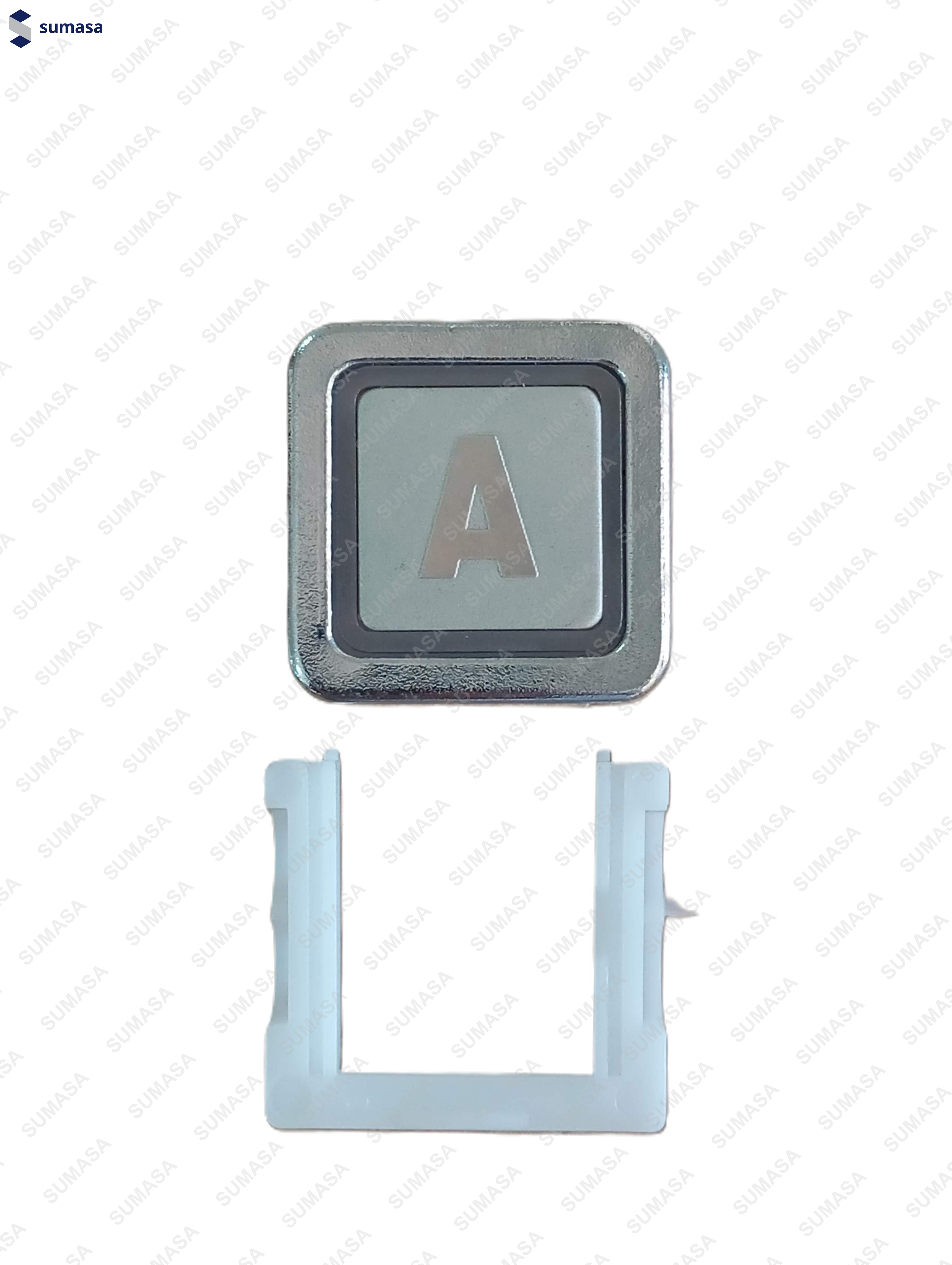 PULSADOR IRIMAR CROMO "A" (24V)